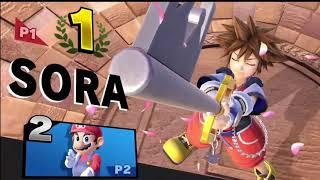 Sora Victory Screen 2 Super Smash Bros Ultimate