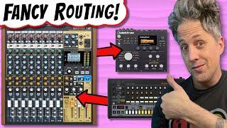 Tascam Model 12 - is this an EPIC interface??  (+ the Behringer RD-8 and Elektron Heat)