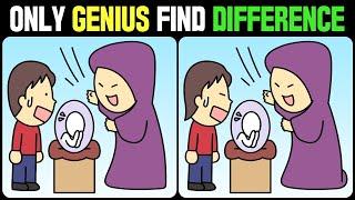 Spot The Difference : Only Genius Find Differences [ Find The Difference #574 ]