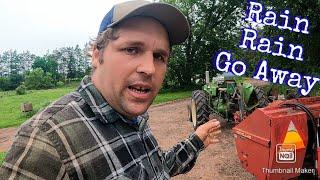 Farm Work In Between Storms/Spreading Manure/New Holland 489 Haybine Bearing Replacement