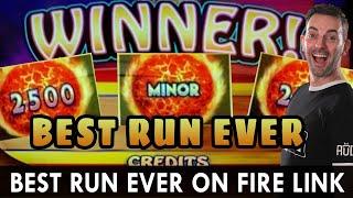 BEST. RUN. EVER.  Ultimate Fire Link at Choctaw Casino in Durant