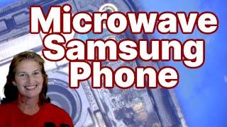 Oops I Microwaved my Samsung Phone