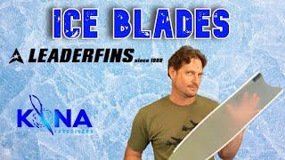 Ice Freediving Fins - Leaderfins Ice Blades | Kona Freedivers