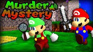 MURDER MYSTERY in MARIO 64 - (Proximity Chat!)