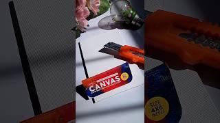 canvas board unboxing4×6canvas #satisfying  #review #subscribe