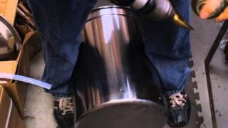 BobbyFromNJ Part2 Brew Pot Build Drilling Stainless