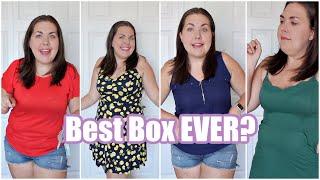 Midsize Stitch Fix Unboxing & Try On | Did my stylist meet my color season request?