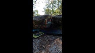 Fontainebleau Bouldering | Le Nez Rallongé (Fb 7a/V6)