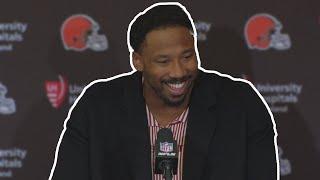 Myles Garrett Postgame Press Conference vs. Colts | Cleveland Browns