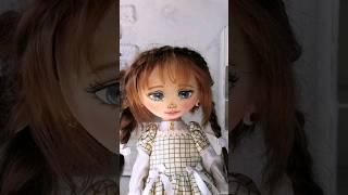 Art doll handmade 11 inches for private collection #music #diy #doll #artdoll #ooakdoll #handmade