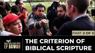 The Criterion Of Biblical Scriptures Part 2 of 3 | Mansur & Abbas