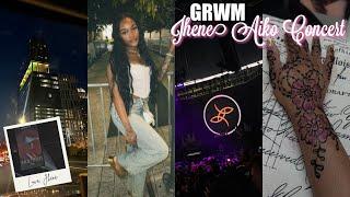 GRWM for Jhene Aiko Concert ︎ | Hair, Nails, Looking for an outfit