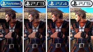 God Hand | PS2 vs PS3 vs PS4 vs PS5 | Graphics Comparison - 4K