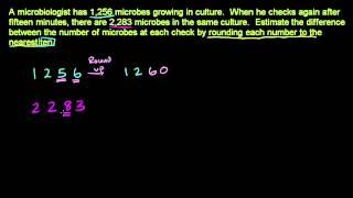 Rounding to Estimate Differences.flv