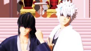 MMD - Gintama - Gintoki & Hijikata - Childish War