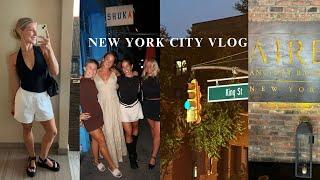 VLOG: quick trip to nyc, hanging with Gretchen + final wedding dress alterations