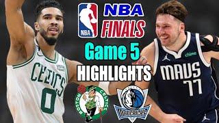 Dallas Mavericks vs Boston Celtics Game 5 Full Highlights (06/16/24) | 2024 NBA Finals | Big Win!!!