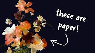 Make your own realistic paper flowers!!