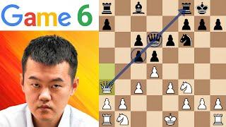 Game 6: Ding Liren vs Gukesh D | World Chess Championship 2024