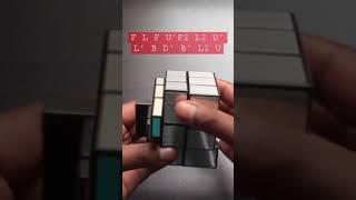 Cube in cube. Cool pattern using 3x3 mirror cube.