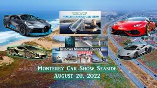 Monterey Car Week Seaside August 20, 2022