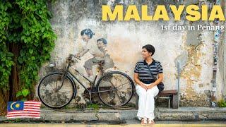 A Perfect Day in Georgetown, Penang Ep 2  | Our First Time in Malaysia 