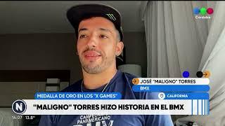 MALIGNO TORRES hizo historia en el BMX