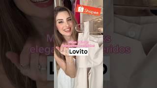 Looks elegantes e românticos favoritos da LOVITO (Shopee). Vídeo completo no canal #shopee #lovito