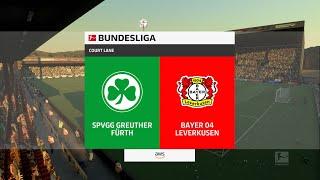  Greuther   Furth   vs  Bayer leverkusen     |   BUNDESLIGA    (23/04/2022)  FIFA 21