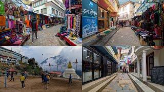 Namche Bazar, Solukhumbu [4K]  Virtual Walking Tour North-Eastern Nepal 2023