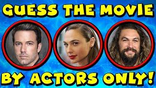 Can you Guess the Movie by Actors only? | Movie Challenge Quiz Game