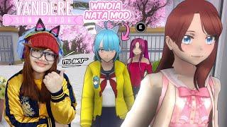 AKU JADI DIRIKU DI YANDERE SIMULATOR MOD WINDIA NATA