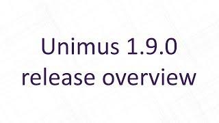 Unimus 1.9.0 release overview