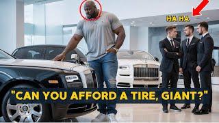 Luxury Car Showroom Rejects Shaq, So He Buys the Entire Chain and Transforms It