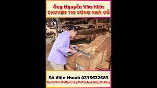 Những bàn tay vàng của  thợ mộc Mộc Làng Phú cầu.