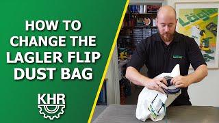 Lagler Flip | Changing The Dust Bag On The Flip Edge Sander
