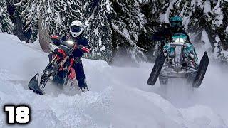 Sled VS SnowBike