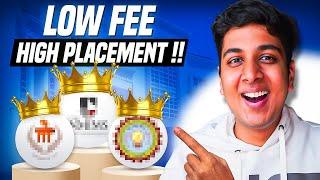 CSE चाहिए? Low Fee-Low Rank Colleges for YOU