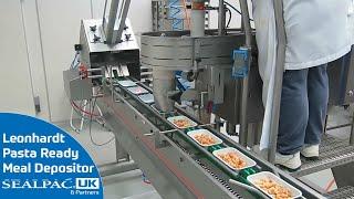 Pasta Ready Meal Production | Leonhardt Depositor for Ready Meals and Convenience Foods