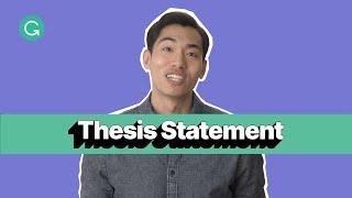 Thesis Statement Writing Guide