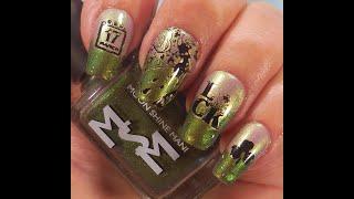 St. Patrick's Day Nails ~ 2024 ~ Maniology ~ Mundo de Unas ~ Bases Loaded Lacquer ~ Painted Desert