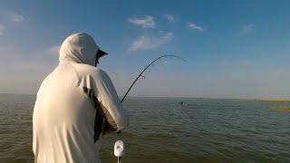 Redfishing in Venice, LA