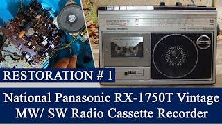 Restoration of old radio cassette recorder