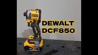 UNBOXING DEWALTS DCF850 IMPACT DRIVER - THE BEST ONE YET!!!