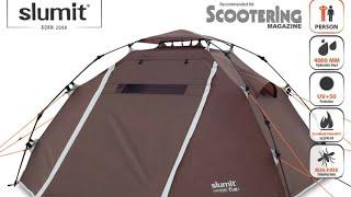 Motorcycle Adventure Tent. My motorcycling go to travel tent. The Slumit Cub 2.