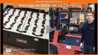 Montaje Baterías Carretilla