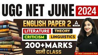 UGC NET English Literature Paper 2 Marathon | 200+ NUMBER की CLASS By Aishwarya Ma'am