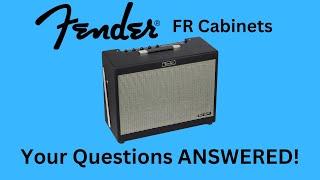 Fender FR-10 FR-12 Your Questions ANSWERED!