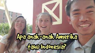 Apakah anak-anak Amerika tahu Indonesia? Do American students know Indonesia?