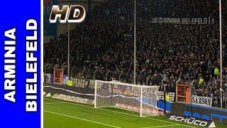 ATMOSPHERE FANS ARMINIA BIELEFELD  at SchuecoArena | Bundesliga2 | Arminia Bielefeld - St. Pauli